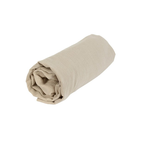 Drap-Housse En Lin-coton bio Argile